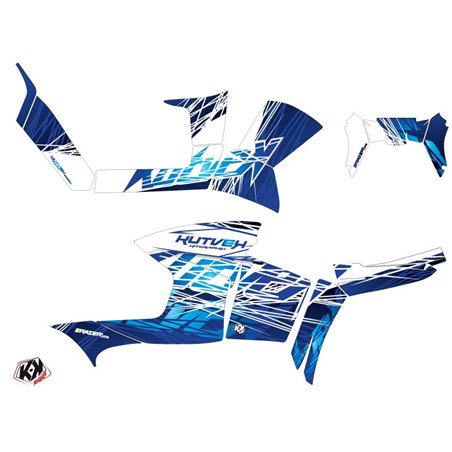 Kit Déco Quad Eraser Polaris 90 Sportsman Bleu (2007-2016)
