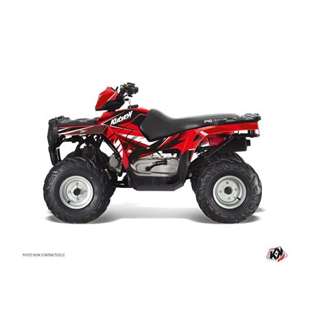 Kit Déco Quad Stage Polaris 90 Sportsman Rouge (2007-2016)