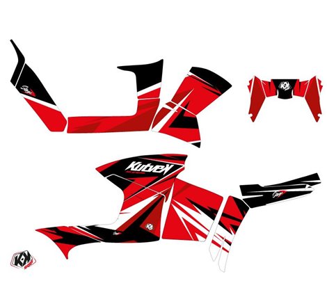 Kit Déco Quad Stage Polaris 90 Sportsman Rouge (2007-2016)