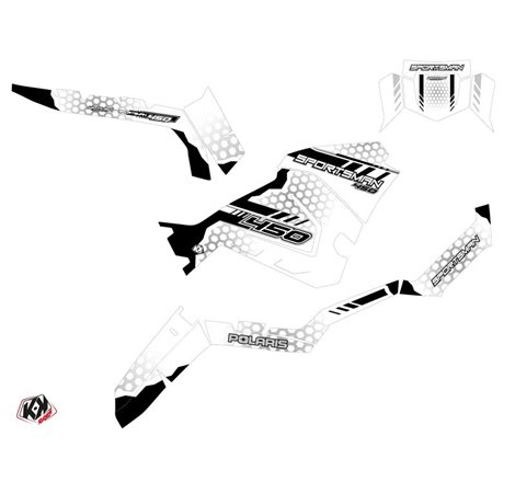 Kit Déco Quad Splinter Polaris 450 Sportsman Blanc (2018-2020)