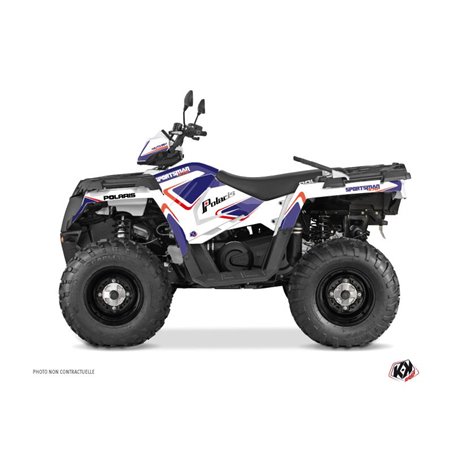 Kit Déco Quad Vintage Polaris 450 Sportsman Bleu (2018-2020)