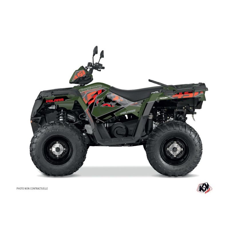 Kit Déco Quad Visor Polaris 450 Sportsman Vert (2018-2020)