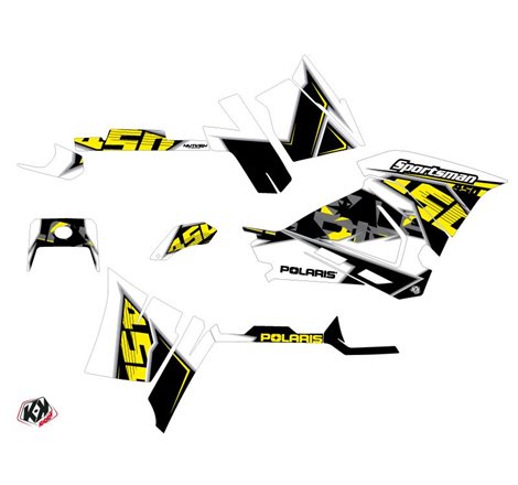 Kit Déco Quad Visor Polaris 450 Sportsman Jaune (2018-2020)