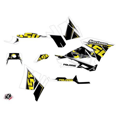 Kit Déco Quad Visor Polaris 450 Sportsman Jaune (2018-2020)