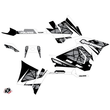 Kit Déco Quad Spin Polaris 450 Sportsman Gris (2018-2020)