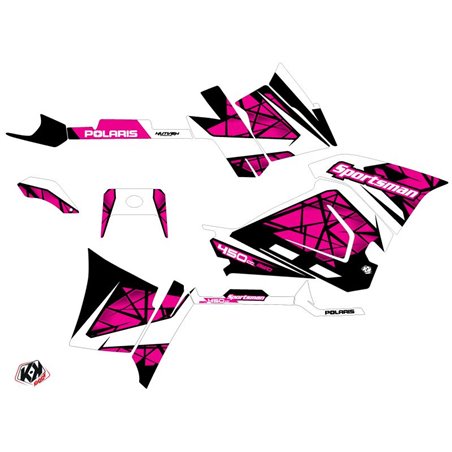 Kit Déco Quad Spin Polaris 450 Sportsman Rose (2018-2020)