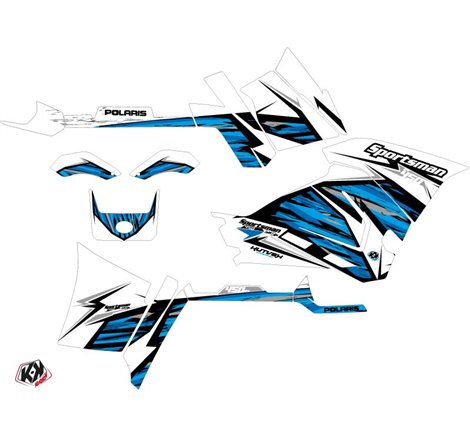 Kit Déco Quad Jungle Polaris 450 Sportsman Bleu (2018-2020)