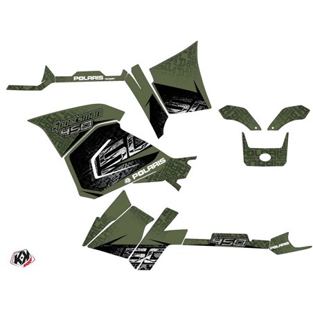 Kit Déco Quad Rock Polaris 450 Sportsman Vert (2018-2020)