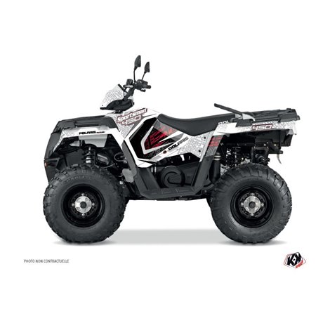 Kit Déco Quad Rock Polaris 450 Sportsman Blanc (2018-2020)
