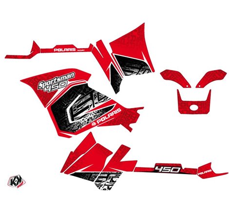 Kit Déco Quad Rock Polaris 450 Sportsman Rouge (2018-2020)