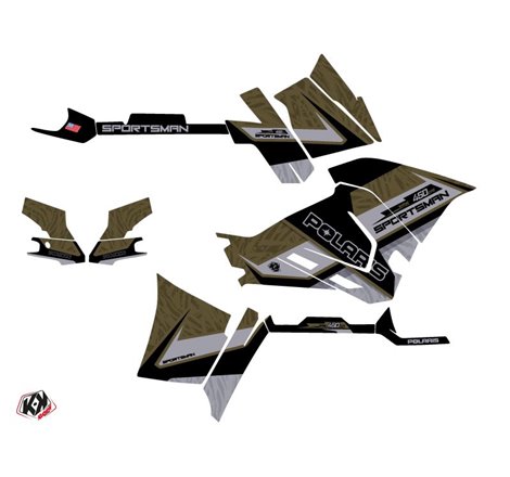 Kit Déco Quad Serie Polaris 450 Sportsman Vert (2018-2020)