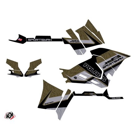Kit Déco Quad Serie Polaris 450 Sportsman Vert (2018-2020)