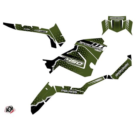 Kit Déco Quad Splinter Polaris 450 Sportsman Vert (2021-2023)