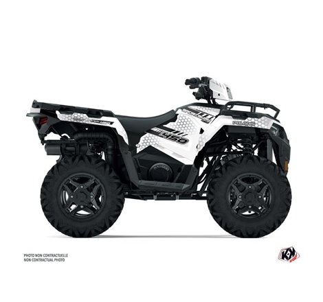 Kit Déco Quad Splinter Polaris 450 Sportsman Blanc (2021-2023)