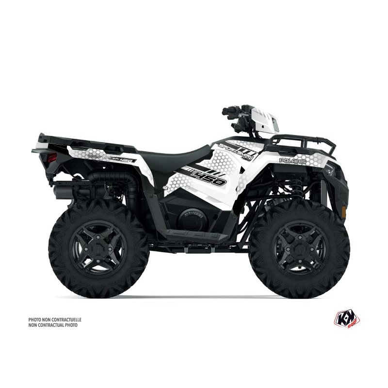 Kit Déco Quad Splinter Polaris 450 Sportsman Blanc (2021-2023)