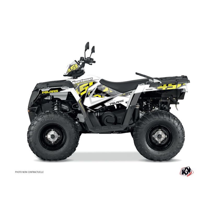 Kit Déco Quad Visor Polaris 450 Sportsman Jaune (2021-2023)