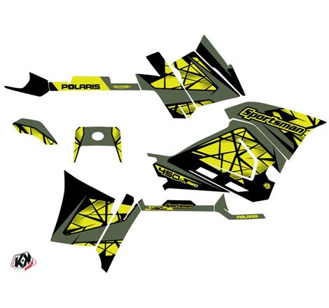 Kit Déco Quad Spin Polaris 450 Sportsman Jaune (2021-2023)