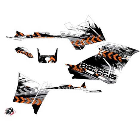 Kit Déco Quad Lifter Polaris 450 Sportsman Orange (2021-2023)