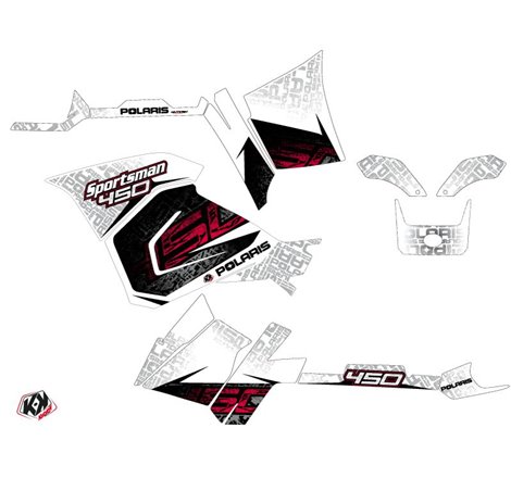 Kit Déco Quad Rock Polaris 450 Sportsman Blanc (2021-2023)