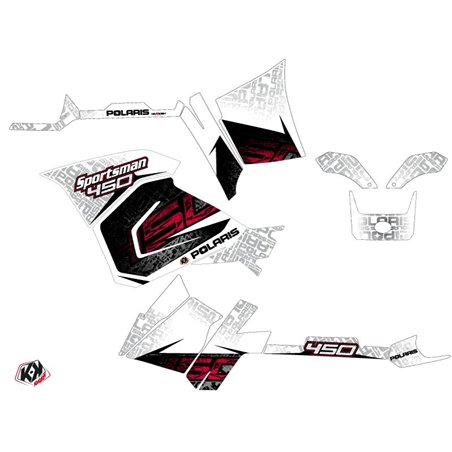 Kit Déco Quad Rock Polaris 450 Sportsman Blanc (2021-2023)