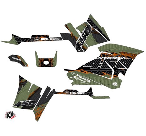 Kit Déco Quad Action Polaris 450 Sportsman Vert (2021-2023)