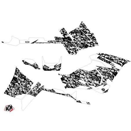 Kit Déco Quad Predator Polaris 450 Sportsman Blanc (2021-2023)