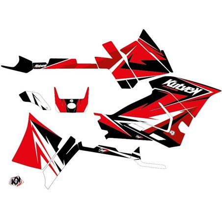 Kit Déco Quad Stage Polaris 450 Sportsman Rouge (2021-2023)