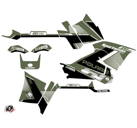 Kit Déco Quad 60th Anniversary Polaris 450 Sportsman Vert (2021-2023)