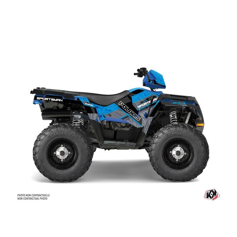 Kit Déco Quad Serie Polaris 450 Sportsman Bleu (2021-2023)