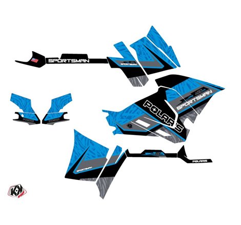 Kit Déco Quad Serie Polaris 450 Sportsman Bleu (2021-2023)