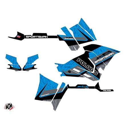 Kit Déco Quad Serie Polaris 450 Sportsman Bleu (2021-2023)