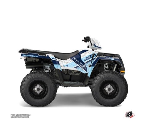Kit Déco Quad Serie Polaris 450 Sportsman Blanc (2021-2023)