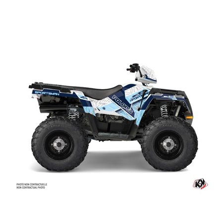 Kit Déco Quad Serie Polaris 450 Sportsman Blanc (2021-2023)