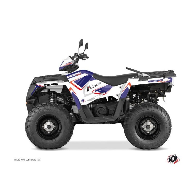 Kit Déco Quad Vintage Polaris 570 Sportsman Touring Bleu (2014-2017)