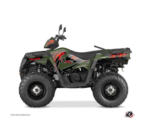 Kit Déco Quad Visor Polaris 570 Sportsman Touring Vert (2014-2017)