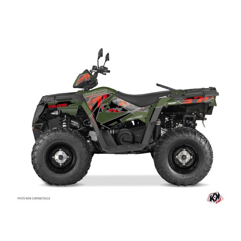 Kit Déco Quad Visor Polaris 570 Sportsman Touring Vert (2014-2017)