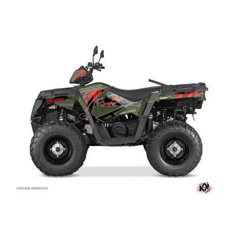 Kit Déco Quad Visor Polaris 570 Sportsman Touring Vert (2014-2017)