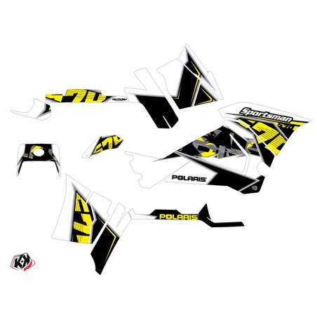 Kit Déco Quad Visor Polaris 570 Sportsman Touring Jaune (2014-2017)