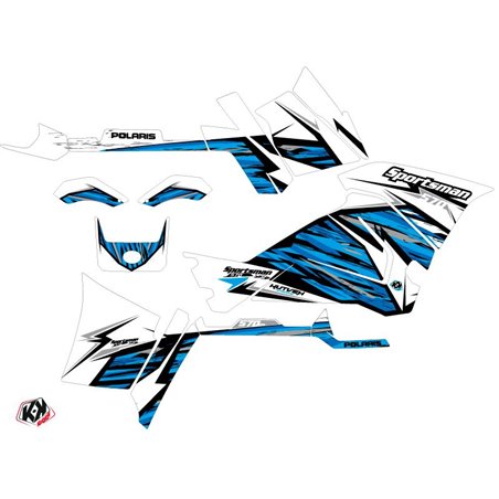 Kit Déco Quad Jungle Polaris 570 Sportsman Touring Bleu (2014-2017)