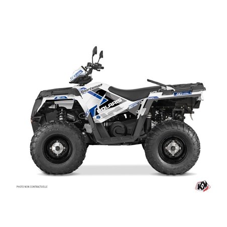 Kit Déco Quad Vintage Polaris 570 Sportsman Touring Bleu 60th Anniversary (2014-2017)