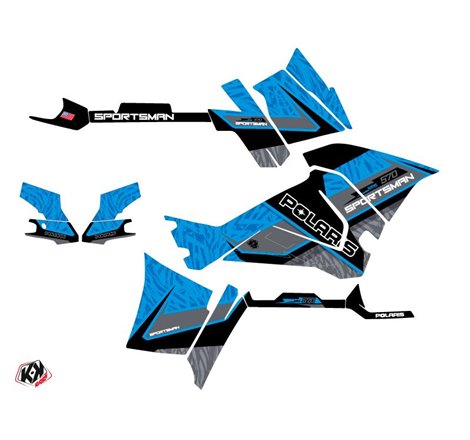 Kit Déco Quad Serie Polaris 570 Sportsman Touring Bleu (2014-2017)