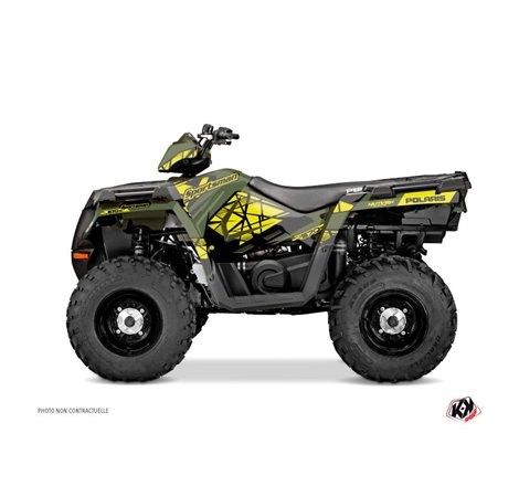 Kit Déco Quad Spin Polaris 570 Sportsman Touring Jaune (2018-2023)