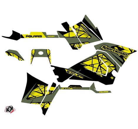 Kit Déco Quad Spin Polaris 570 Sportsman Touring Jaune (2018-2023)