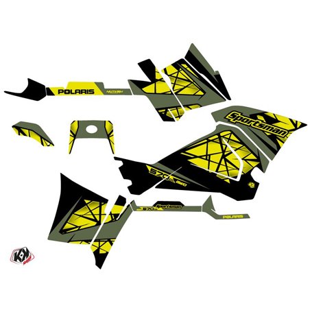 Kit Déco Quad Spin Polaris 570 Sportsman Touring Jaune (2018-2023)
