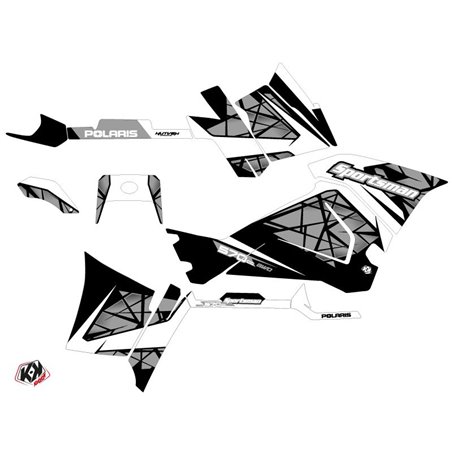 Kit Déco Quad Spin Polaris 570 Sportsman Touring Gris (2018-2023)