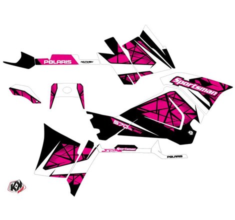 Kit Déco Quad Spin Polaris 570 Sportsman Touring Rose (2018-2023)