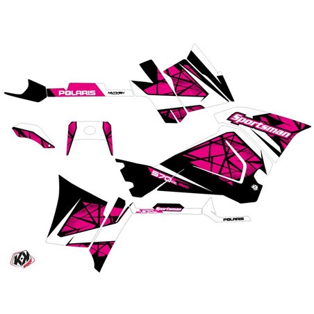Kit Déco Quad Spin Polaris 570 Sportsman Touring Rose (2018-2023)