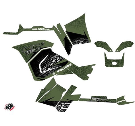 Kit Déco Quad Rock Polaris 570 Sportsman Touring Vert (2018-2023)