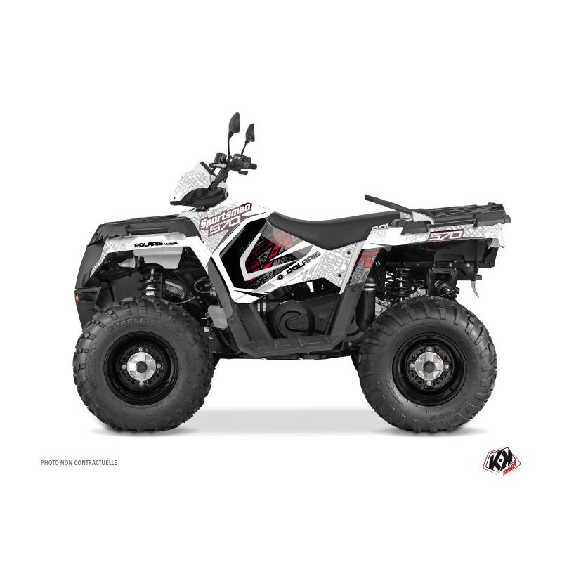 Kit Déco Quad Rock Polaris 570 Sportsman Touring Blanc (2018-2023)