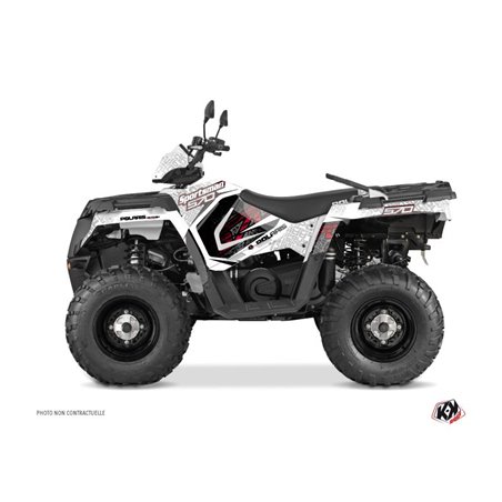 Kit Déco Quad Rock Polaris 570 Sportsman Touring Blanc (2018-2023)